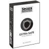 Secura Condoms Préservatifs épais en latex Extra Safe 53mm x48
